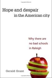 Title in black text, subtitle in red text. A sliced apple at the bottom of the page, with green slices and red slices interspersed.