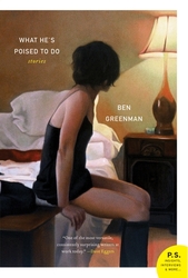 Oil painting of a woman in negligee and knee-high stockings or boots, looking away from the camera toward a table lamp situated on a night-table. You can't see it from this photo, but the image continues over the spine and onto the back cover of the book; on the back cover, we see a man in a somewhat rumpled suit with a turned-down mouth. The woman sits on a rumpled bed, and the man stands on the bed's other side; looks like he's on his way out after a hotel-room assignation